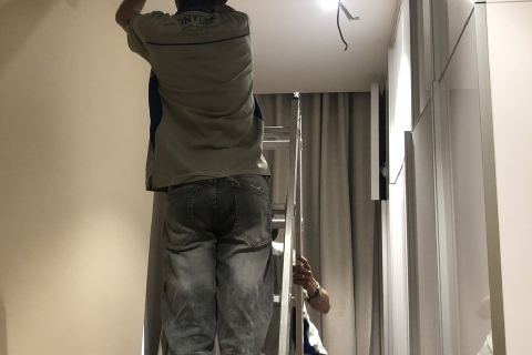 BẢO TRÌ MÁY LẠNH CASSETTE ÂM TRẦN 2 HƯỚNG THỔI TẠI BIỆT THỰ QUẬN 2