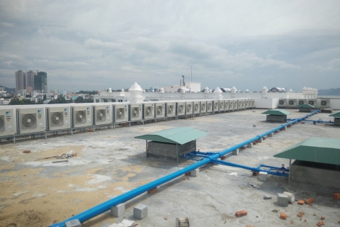 NHÀ THẦU CUNG CẤP MÁY LẠNH TRUNG TÂM DAIKIN TẠI MIỀN TÂY