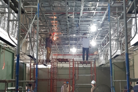 CUNG CẤP THI CÔNG MÁY LẠNH TRUNG TÂM 