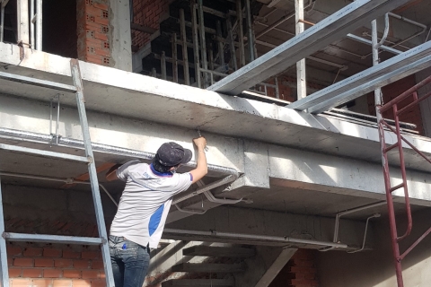 NHÀ THẦU THI CÔNG MÁY LẠNH TRUNG TÂM  TẠI CẦN ĐƯỚC LONG AN